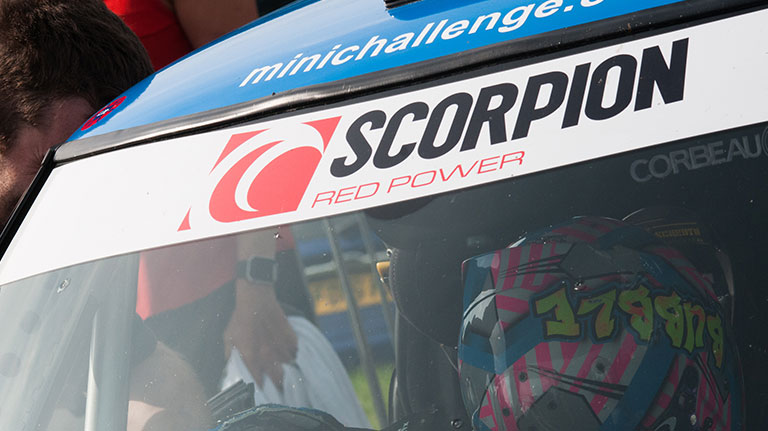 SCORPION EXTEND THEIR PARTNERSHIP WITH MINI CHALLENGE FOR 2018