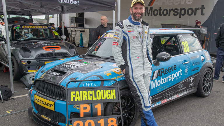 REIGNING COOPER S CHAMPION WILL FAIRCLOUGH STEPS UP TO JCWs WITH MINI UK VIP