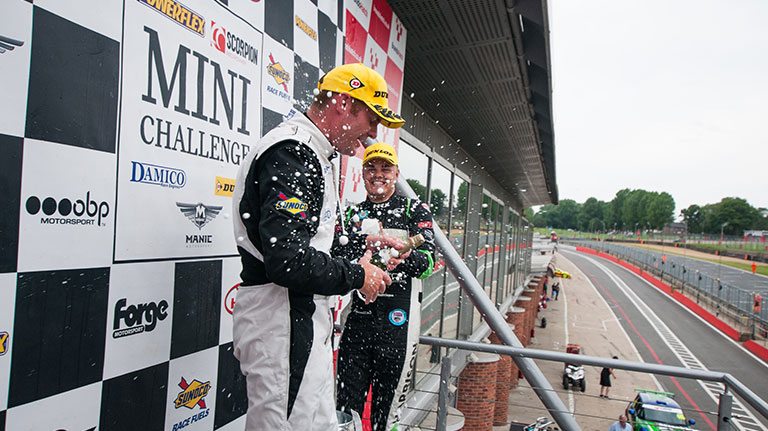 GORNALL LUCKS INTO WIN NUMBER FOUR AT BRANDS HATCH