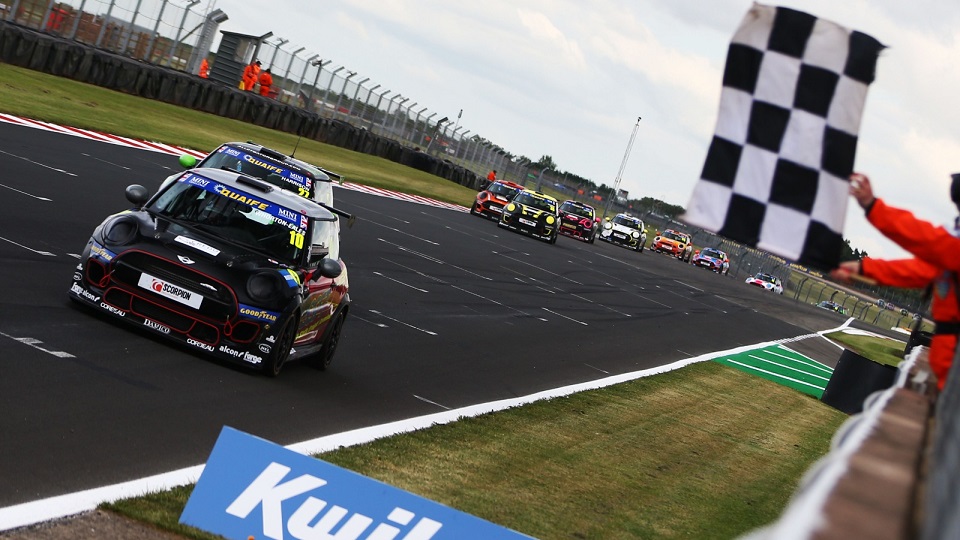 ANT MAKES BIG IMPACT IN FIRST JCW RACE AT DONINGTON