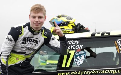 NICKY TAYLOR FLIES IN TO GRAB MAIDEN POLE